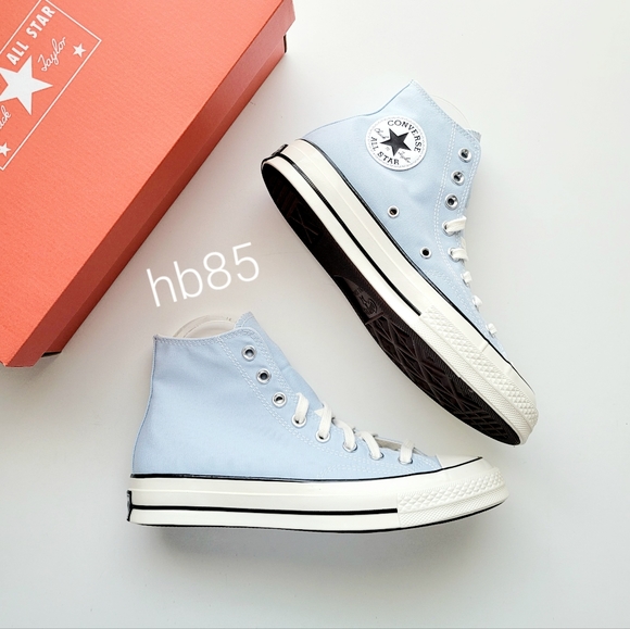 Converse Shoes - Converse Chuck 70 Hi Lt Armory Blue Egret Black Men's 7 Women's 9